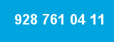 928 761 04 11
